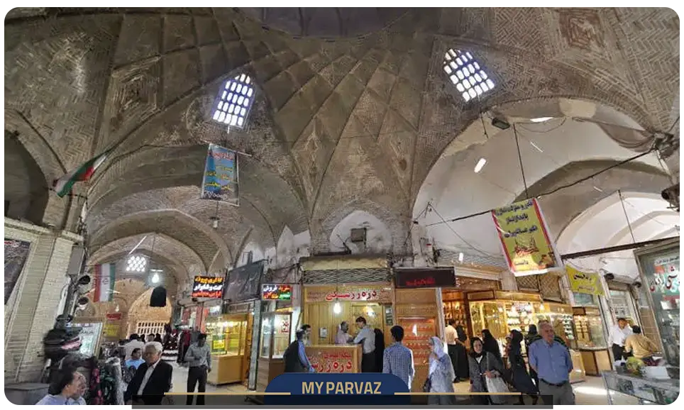 بازار خان یزد؛از مکان های دیدنی یزد